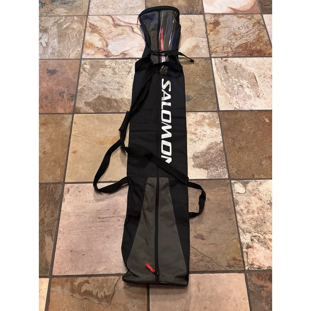 Salomon‎ 160+20 Ski Snowboard Bag Black Carry Strap Zipper Closure 5